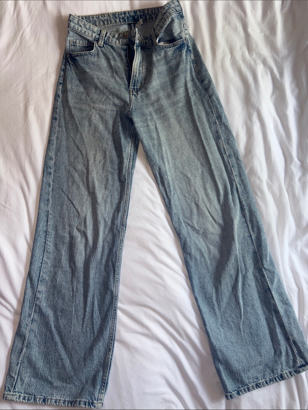H&M Divided Faded Blue Denim Jeans